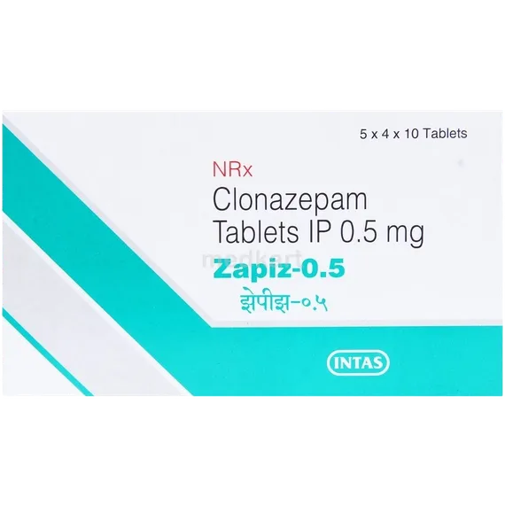 zapiz 0.5mg tablet 10's